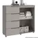 COMODA CASAMIA LINEA CINZA 2P 4G 0002