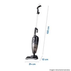 Aspirador de Pó Vertical Itatiaia APITA1ESSA 1200W 1,2L 127V Preto