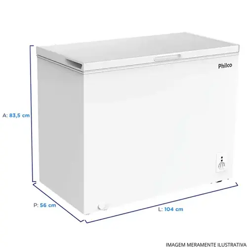 Freezer Horizontal Philco PFH260B 253 Litros 127V