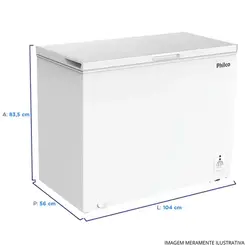 Freezer Horizontal Philco PFH260B 253 Litros 127V