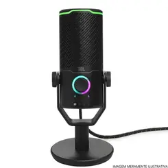 MICROFONE JBL QUANTUM STREAM STUDIO PTO