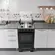 Fogão Atlas Coliseum Plus 4 Bocas Mesa Inox Preto