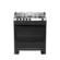 Fogão Atlas Mônaco Top 5 Bocas Mesa Inox Acendimento Automático Preto Bivolt