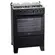 Fogão Atlas Mônaco Plus 5 Bocas Mesa Inox Acendimento Automático Preto Bivolt