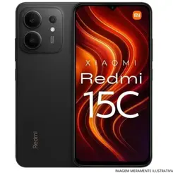 CEL XIAOMIREDMI 15C 4G 256GB PRETO IMP