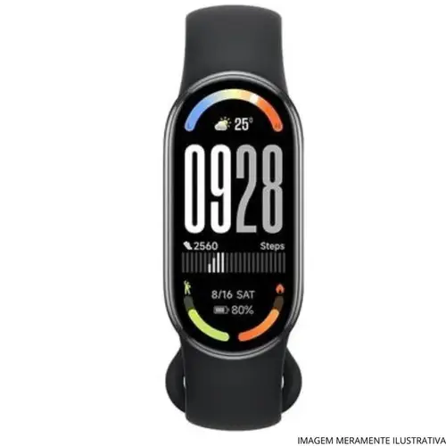 Pulseira Inteligente Xiaomi Smart Band 10 Preta