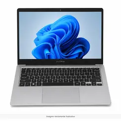 Notebook Ultra UB364 Intel Pentium Gold 6500Y 4GB 128GB eMMC 14" HD Windows 11 Cinza