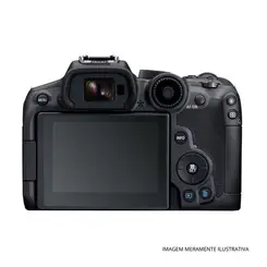 Câmera Mirrorless Canon EOS R7 32,5MP APS-C 4K 60p Wi-Fi Bluetooth Preta