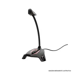 MICROFONE TRUST ZABI USB LED T23800