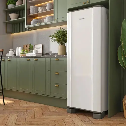 Refrigerador Esmaltec ROC35 PRO 291L Inverter Cycle Defrost Branco 127V
