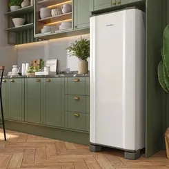 Refrigerador Esmaltec ROC35 PRO 291L Inverter Cycle Defrost Branco 127V