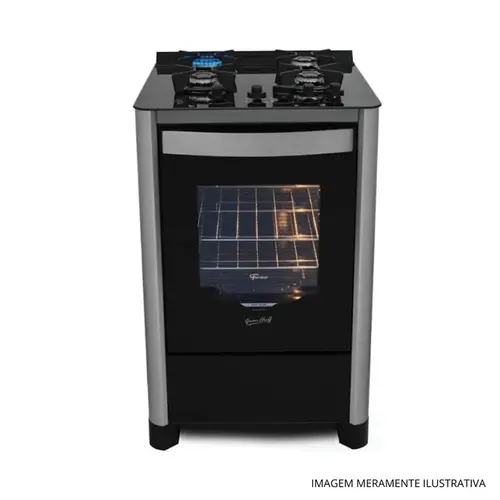 FOGAO PISO FISCHER 4Q GAS BIVOLT
