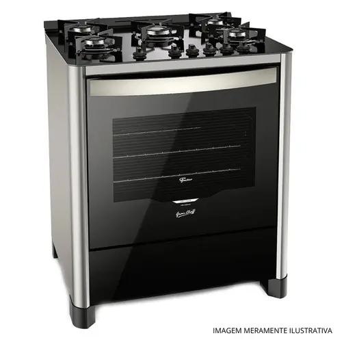 FOGAO PISO FISCHER 5Q GAS BIVOLT