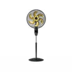 Ventilador de Coluna Mallory Chronos 40cm 140W 127V Dourado/Preto