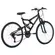 Bicicleta Free Action FA240 Aro 26 Full Suspension 18 Marchas Preto Brilho