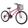Bicicleta Aro 24 Free Action Donna 18V V-Brake Rosa Chicle