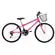 Bicicleta Aro 24 Free Action Donna 18V V-Brake Rosa Chicle