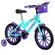 Bicicleta Aro 16 Free Action Kiss MTB 1V V-Brake Verde Tiffany
