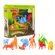 Kit Zoológico Mundo Gulliver 0961 com 18 Figuras de Animais e Cercas