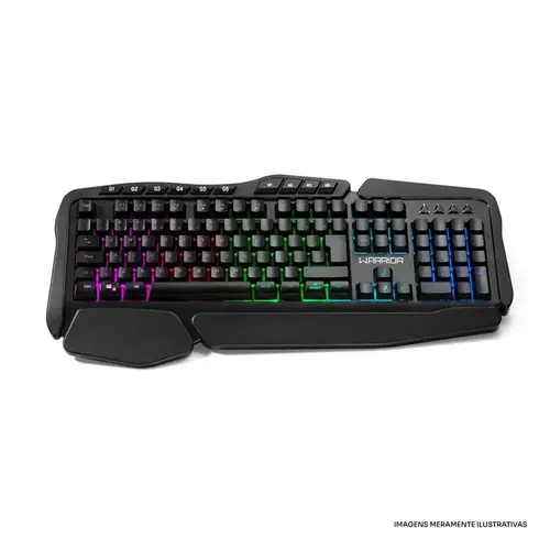 TECLADO GAMER WARRIOR CLANCY RGB TC241