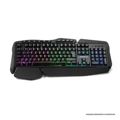 TECLADO GAMER WARRIOR CLANCY RGB TC241