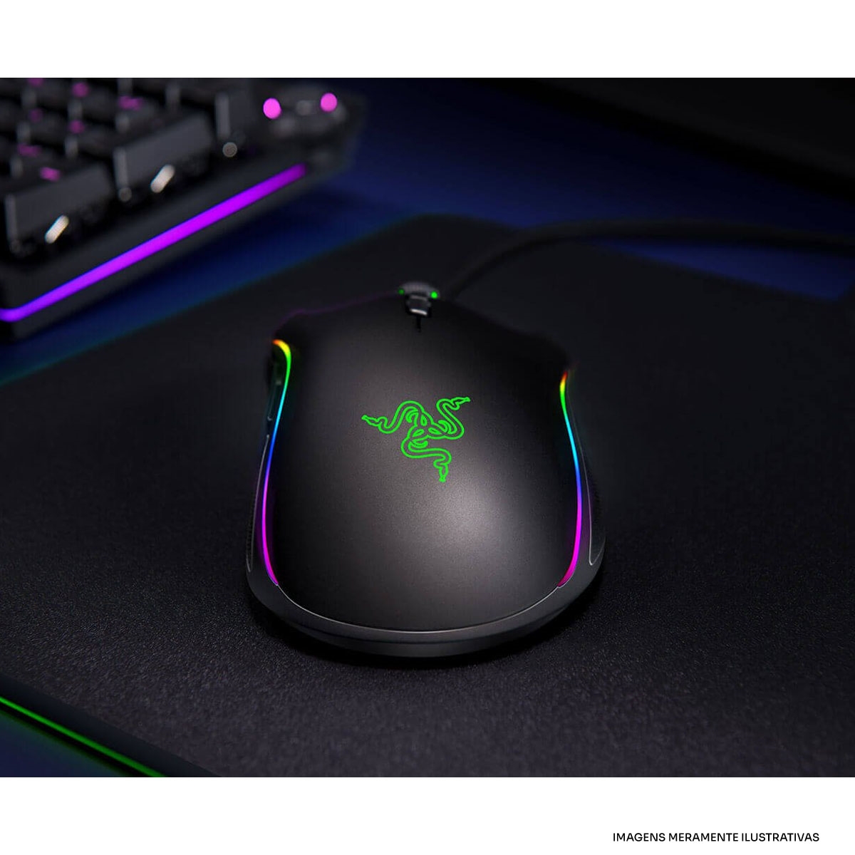 MOUSE RAZER MAMBA ELITE BLACK# - MOUSE RAZER MAMBA ELITE BLACK# - RAZER