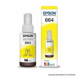 TINTA EPSON T664 70ML AMARELA