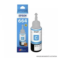 TINTA EPSON T664 70ML CIANO