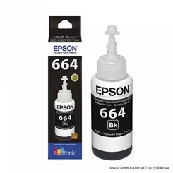 TINTA EPSON T664 70ML PRETO