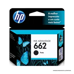 CARTUCHO HP 662 CZ103AB PRETO