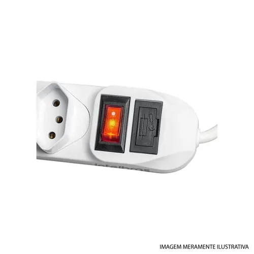 EXTENSAO INTELBRAS 4 TOMADAS EPE 1004