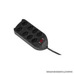 EXTENSAO INTELBRAS 8 TOMADAS EPE 1008+PT