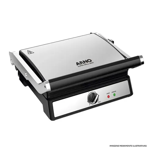 GRILL ARNO DUAL INOX 127V