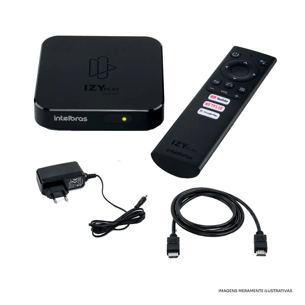 SMART BOX ANDROID TV INTELBRAS IZY PLAY SMART BOX ANDROID TV