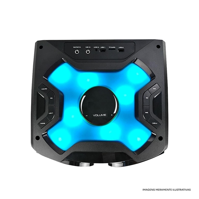 CAIXA DE SOM SUMAY MEGA SOUND BT CAP33 CAIXA DE SOM SUMAY MEGA SOUND