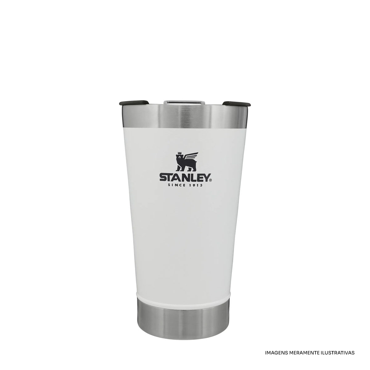 COPO STANLEY C/TAMPA 473ML BRANCO 8031 - COPO STANLEY C/TAMPA 473ML BRANCO  8031 - STANLEY