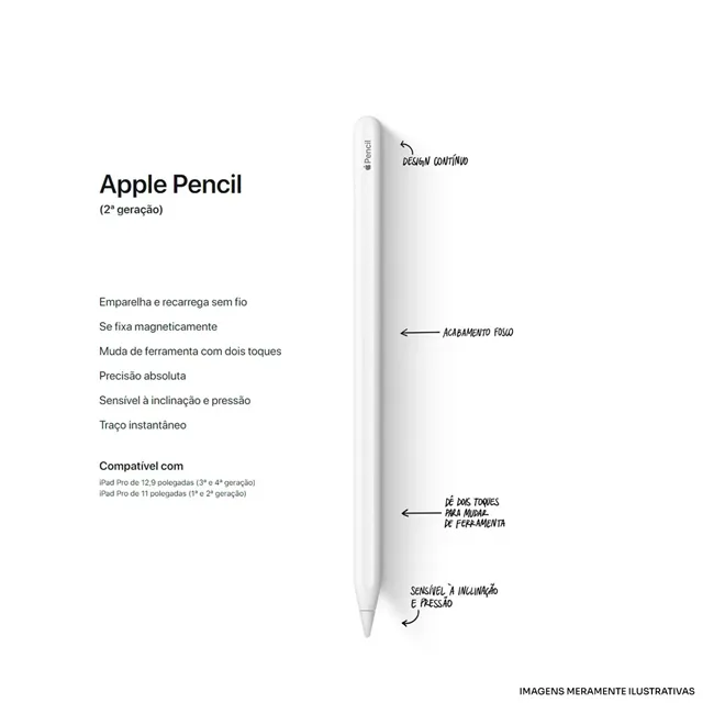 Apple Pencil 2nd 2024 Generation