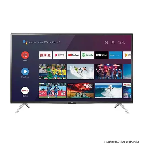 Smart TV Semp 32S5300 32" HD Android TV Wi-Fi Bluetooth