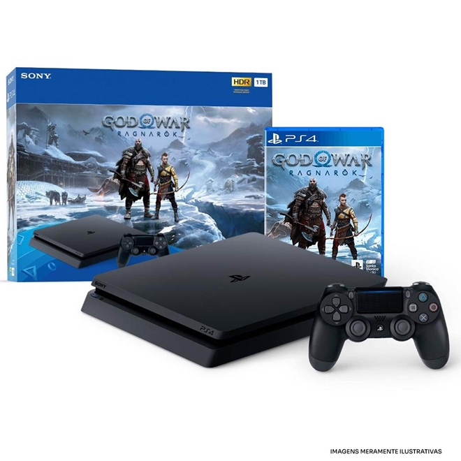 VIDEO GAME PS4 1TB + GOD OF WAR RAGNAROK - VIDEO GAME PS4 1TB + GOD OF WAR  RAGNAROK - SONY