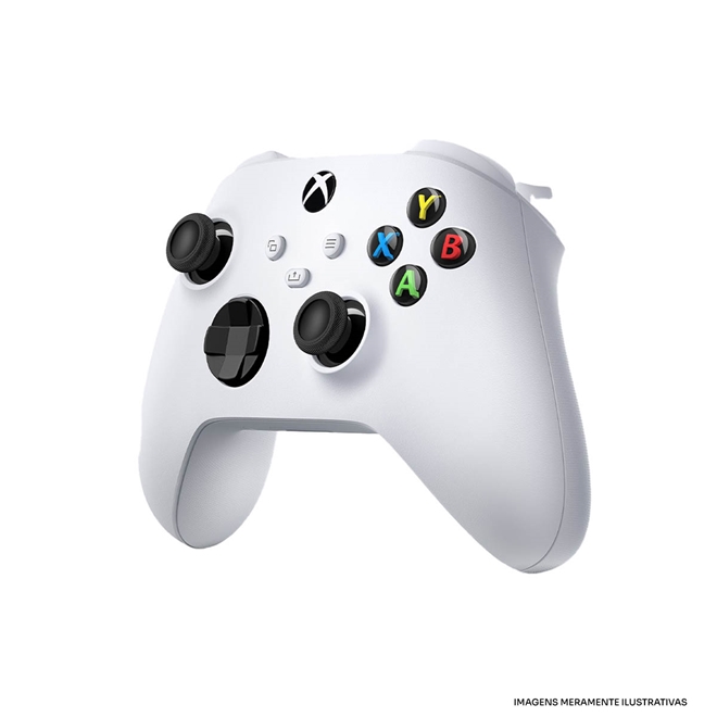 CONTROLE XBOX SERIES S/X ROBOT WHITE IMP - CONTROLE XBOX SERIES S/X ROBOT  WHITE IMP - XBOX