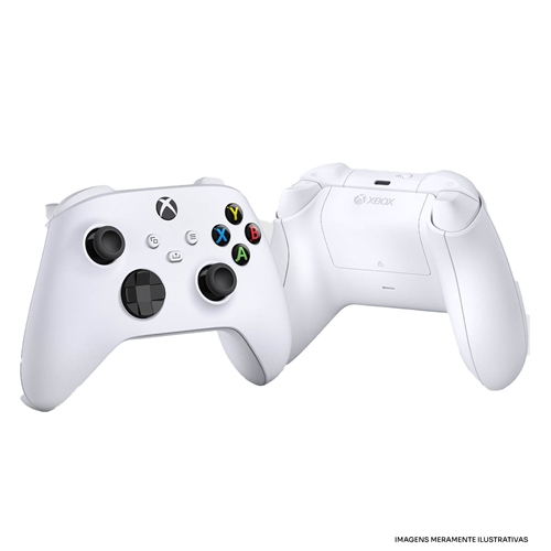 CONTROLE XBOX SERIES S/X ROBOT WHITE IMP - CONTROLE XBOX SERIES S/X ROBOT  WHITE IMP - XBOX