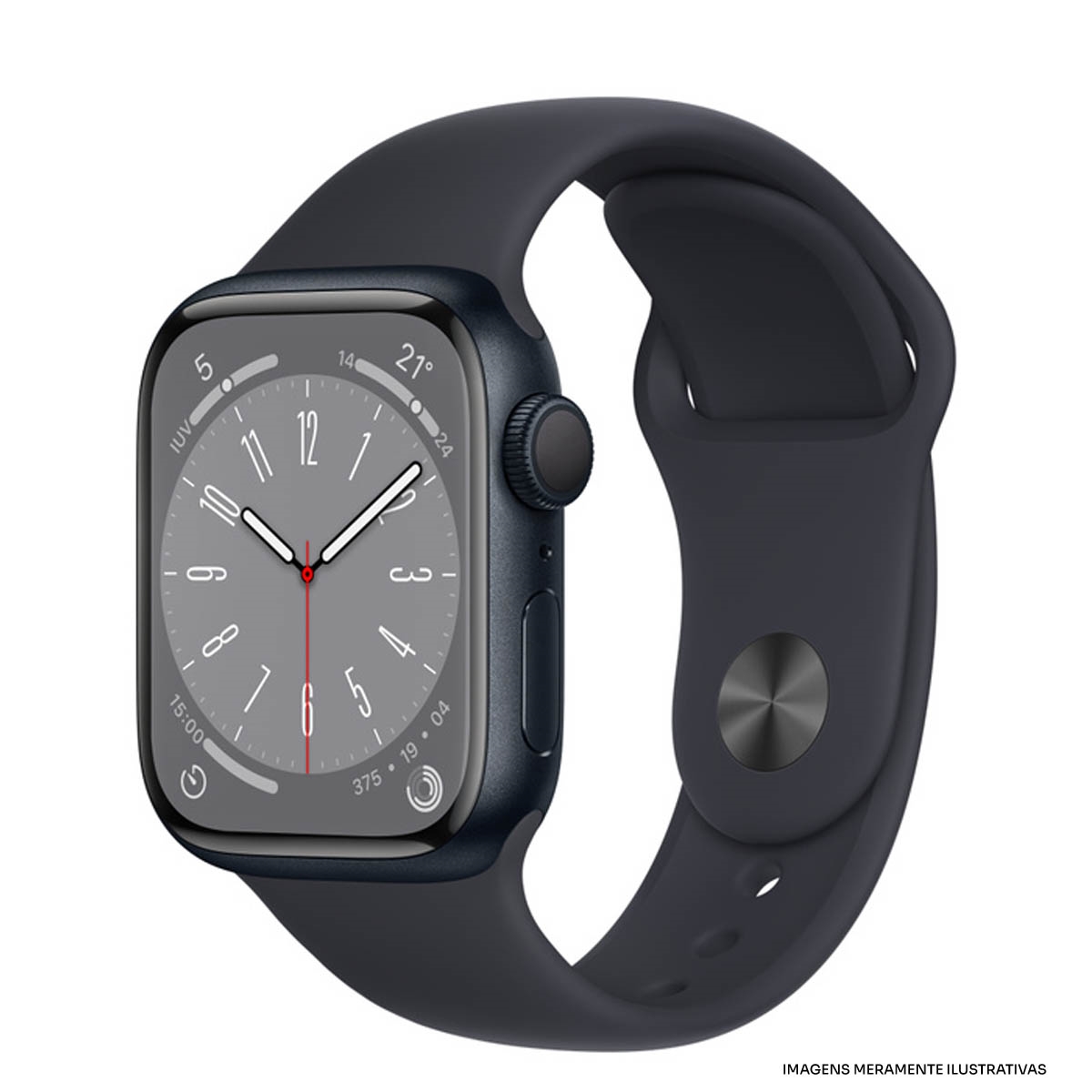 RELOGIO APPLEWATCH 8 41 MIDN MNU73LL IMP - RELOGIO APPLEWATCH 8 41 MIDN  MNU73LL IMP - APPLE