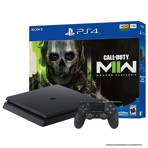 PS4 PRO 1TB + 5 JOGOS + 2 CONTROLES - Videogames - Engenho