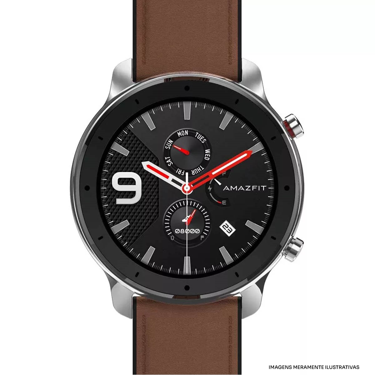 RELOGIO AMAZFIT GTR 4 BROWN IMP - RELOGIO AMAZFIT GTR 4 BROWN IMP - AMAZFIT