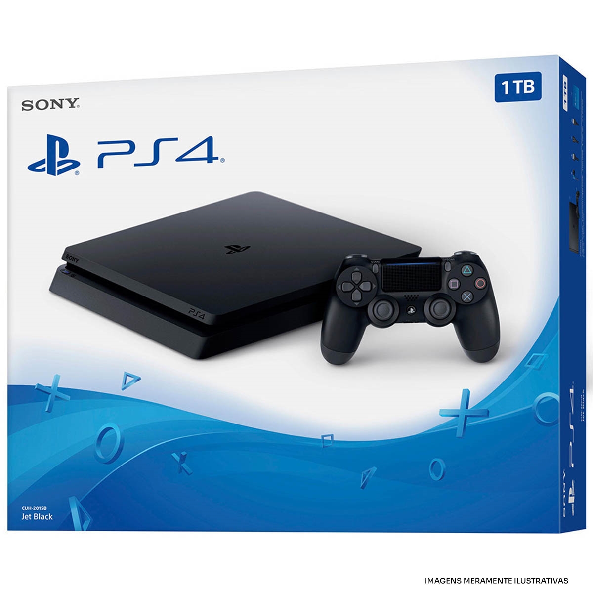 Playstation 4 Slim 1TB Sony 1 Controle - com 1 Jogo - Outros Games - Magazine  Luiza