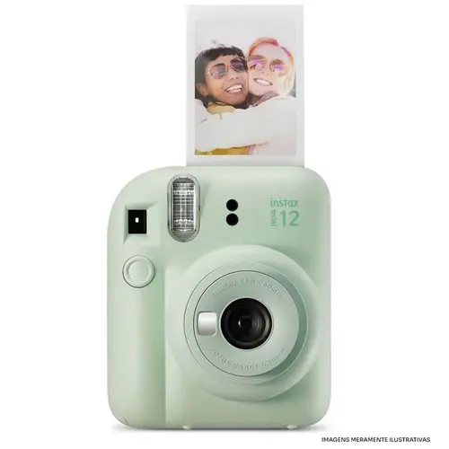 Câmera Instantânea Fujifilm Instax Mini 12 Verde Menta