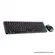 TECLADO E MOUSE S/FIO MLASER PRETO TC183
