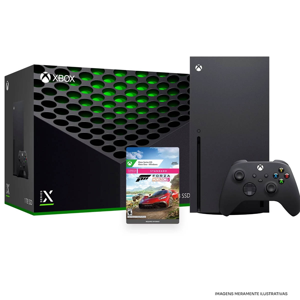 Console Xbox One S - 1 Terabyte + HDR + 4K Streaming + Jogo Minecraft -  Edição Limitada