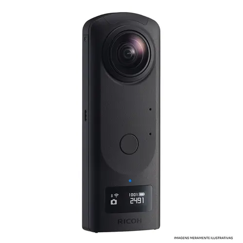Câmera 360 Ricoh THETA Z1 51GB 23MP 4K + Tripé Preto