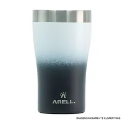 COPO ARELL S/TAMPA 500ML BLACK WHITE 519